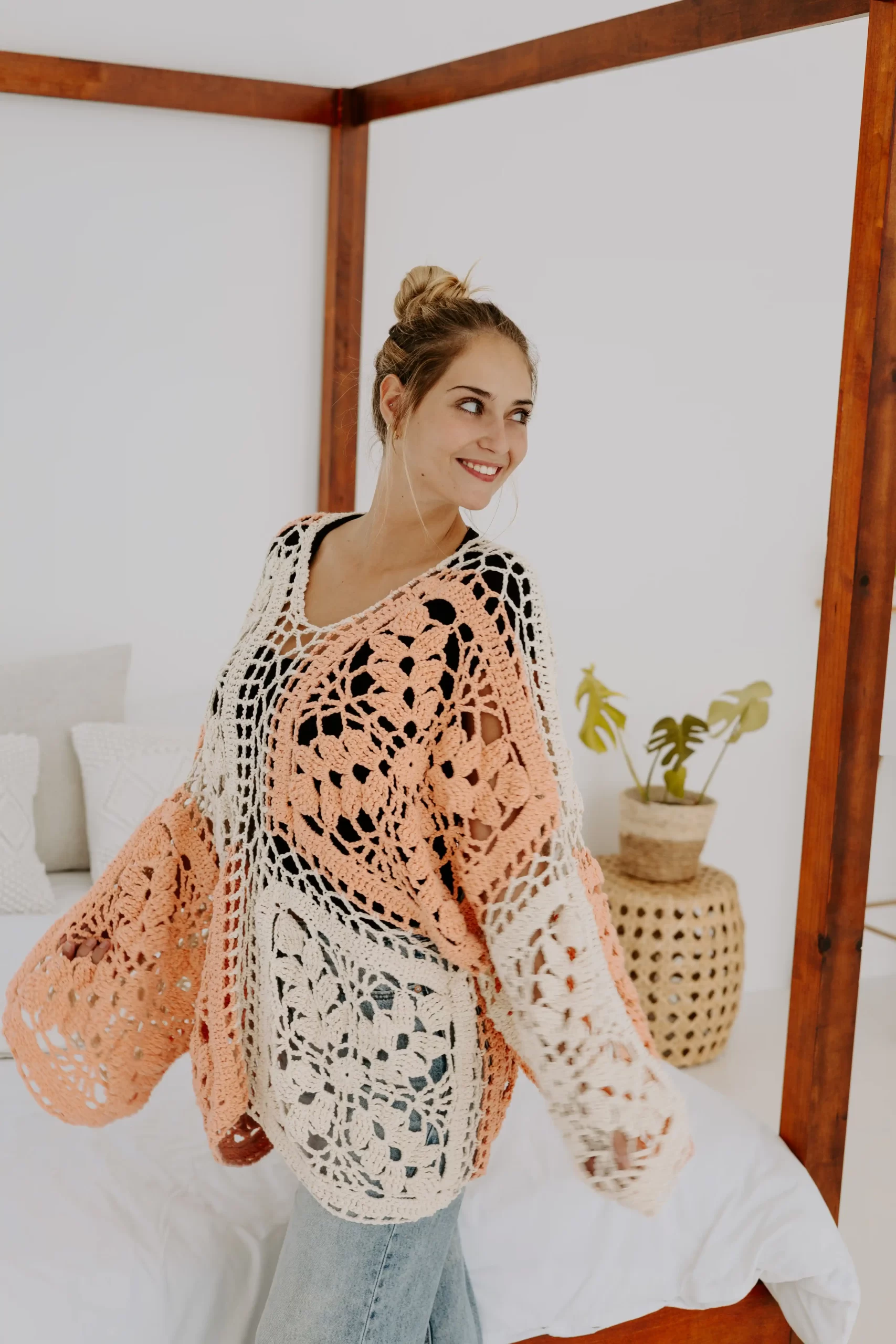 Handmade Crochet Lace Cover-Up – Light, Elegant & Effortless - Image 6