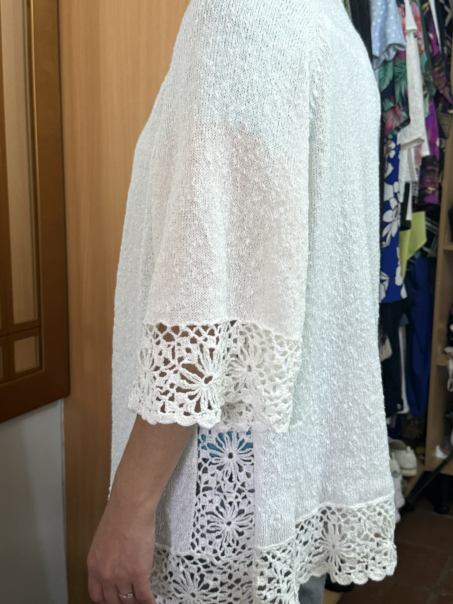 Handmade Crochet Lace Cover-Up – Light, Elegant & Effortless - Image 5