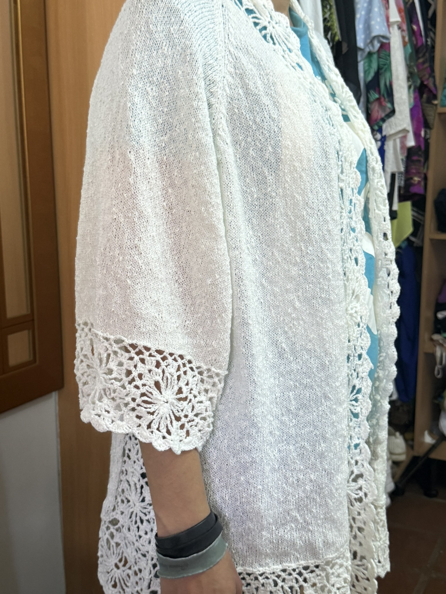 Handmade Crochet Lace Cover-Up – Light, Elegant & Effortless - Image 4