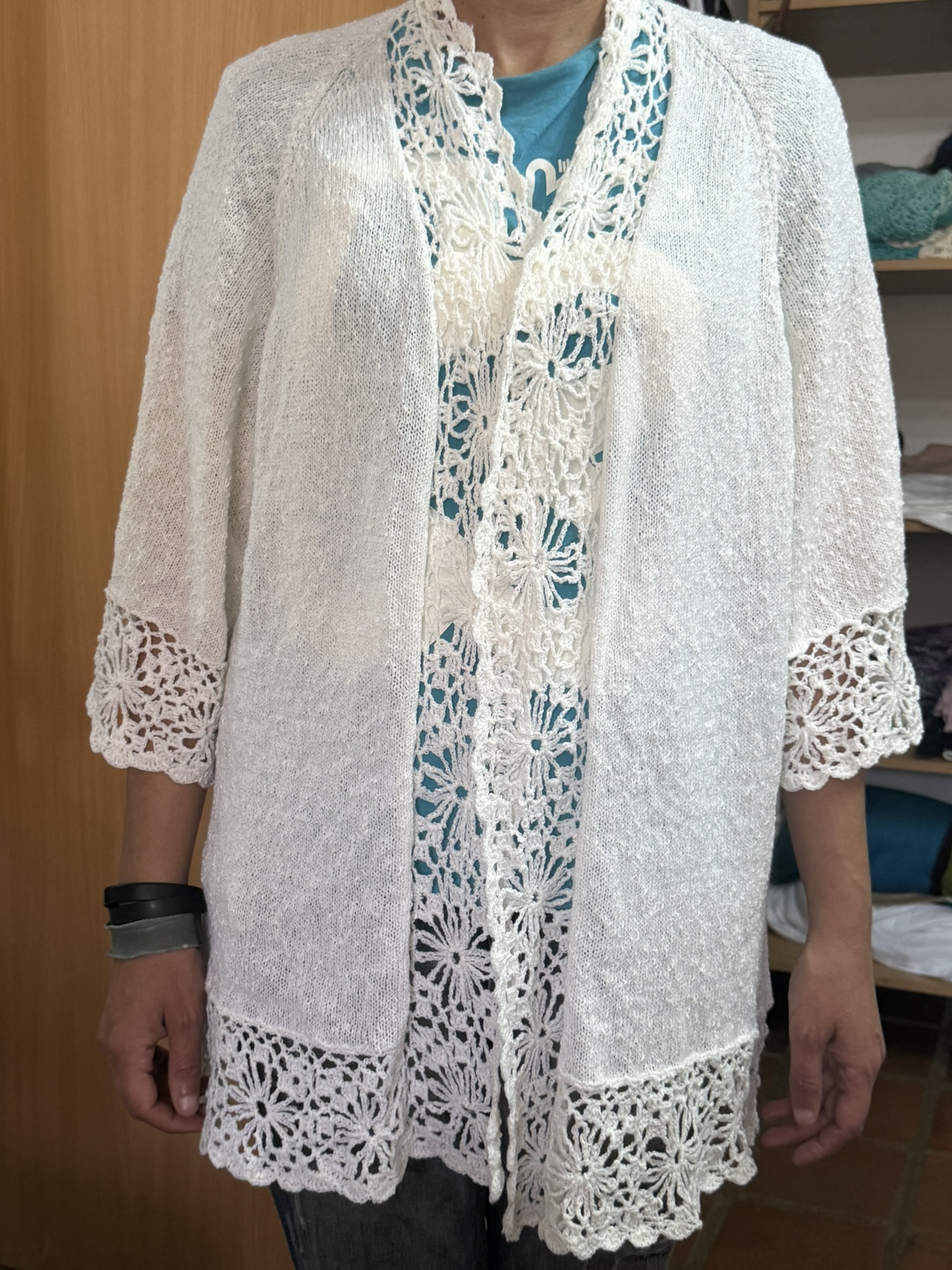 Handmade Crochet Lace Cover-Up – Light, Elegant & Effortless - Image 3