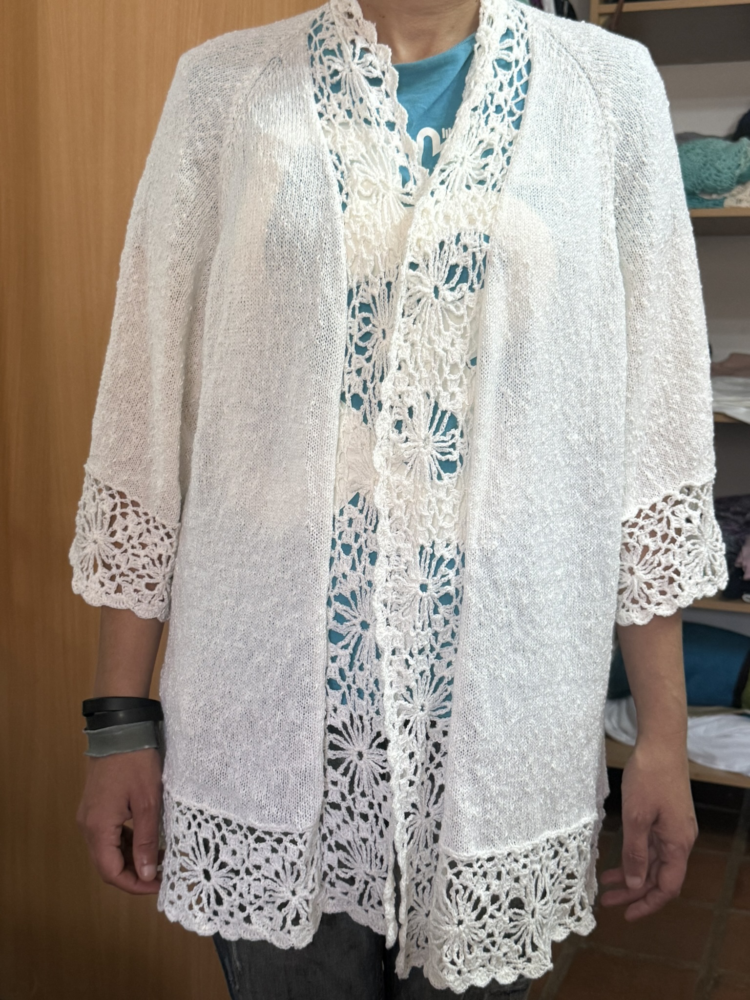 Handmade Crochet Lace Cover-Up – Light, Elegant & Effortless - Image 2