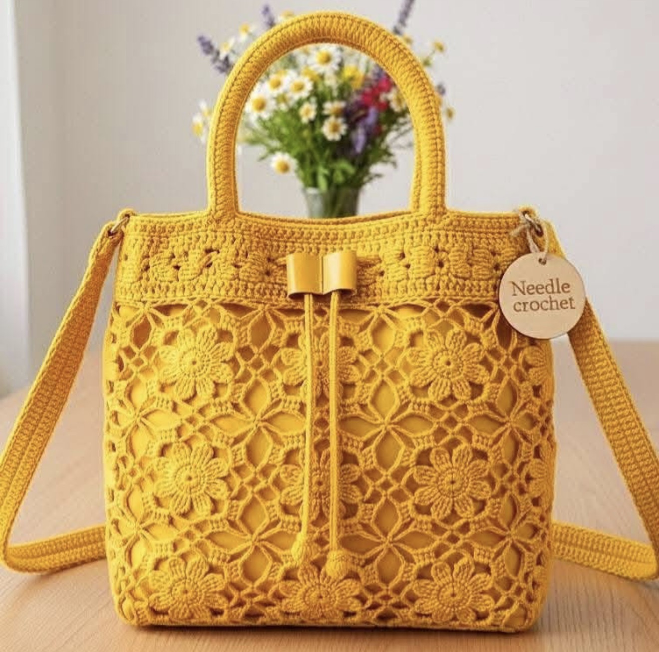 Handmade Crochet Handbag – Elegant, Stylish & Uniquely Crafted