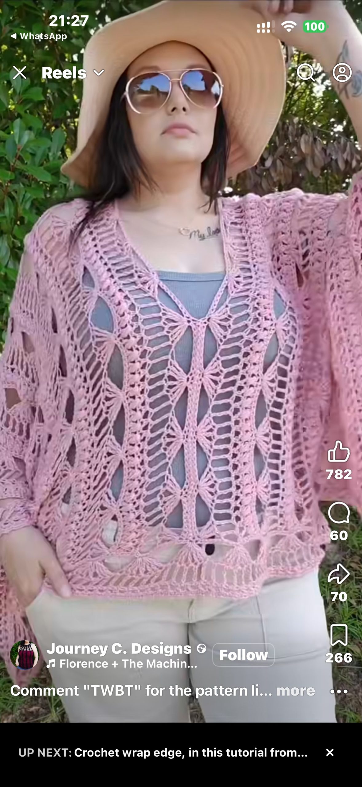 Handmade Crochet Lace Top – Elegant, Light & Timeless